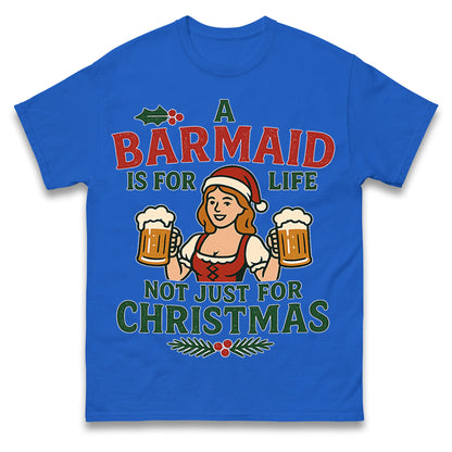 Barmaid Xmas T Shirt