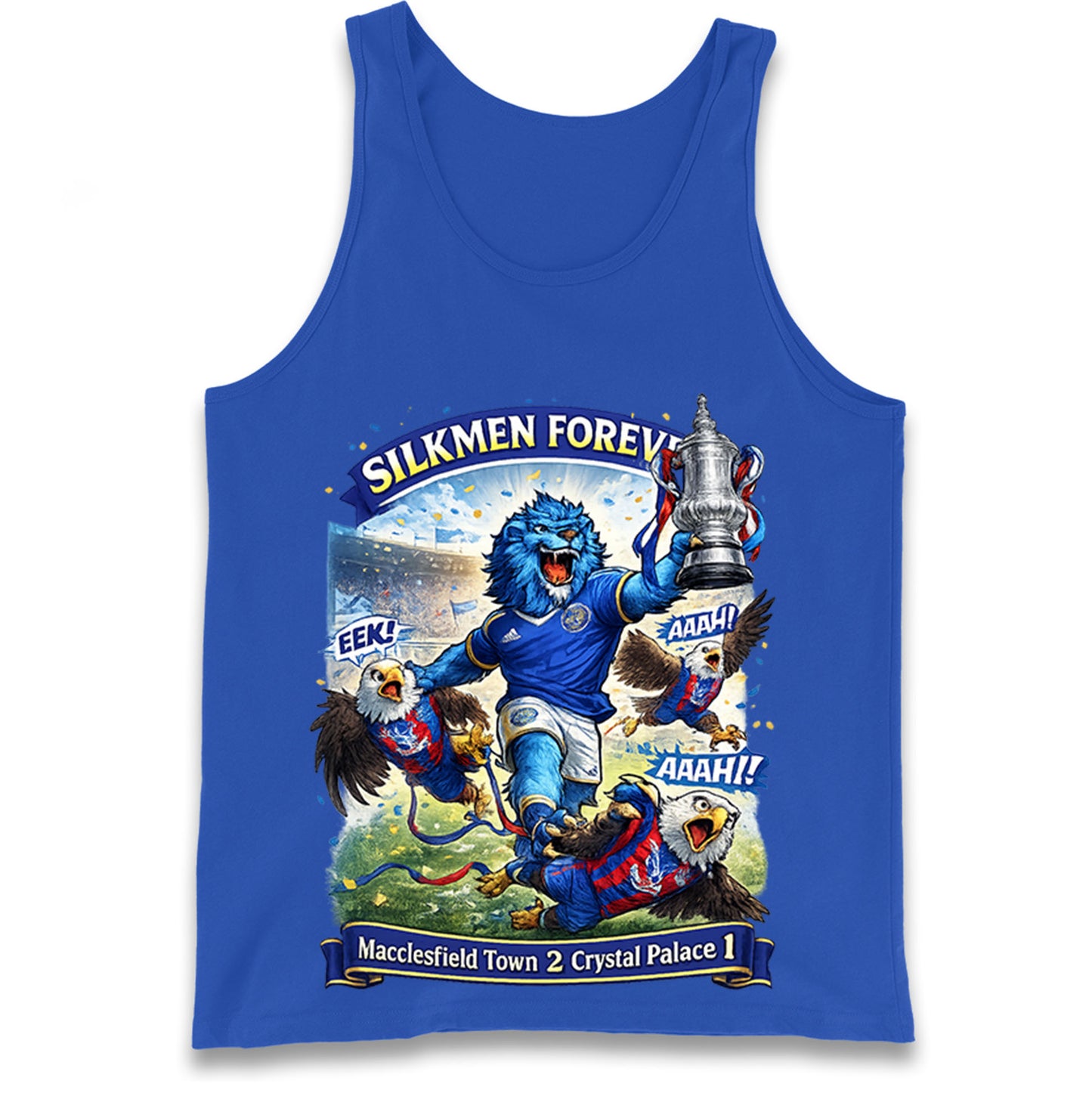 Macclesfield Town 2 Crystal Palace 1 FA Cup Tank Top