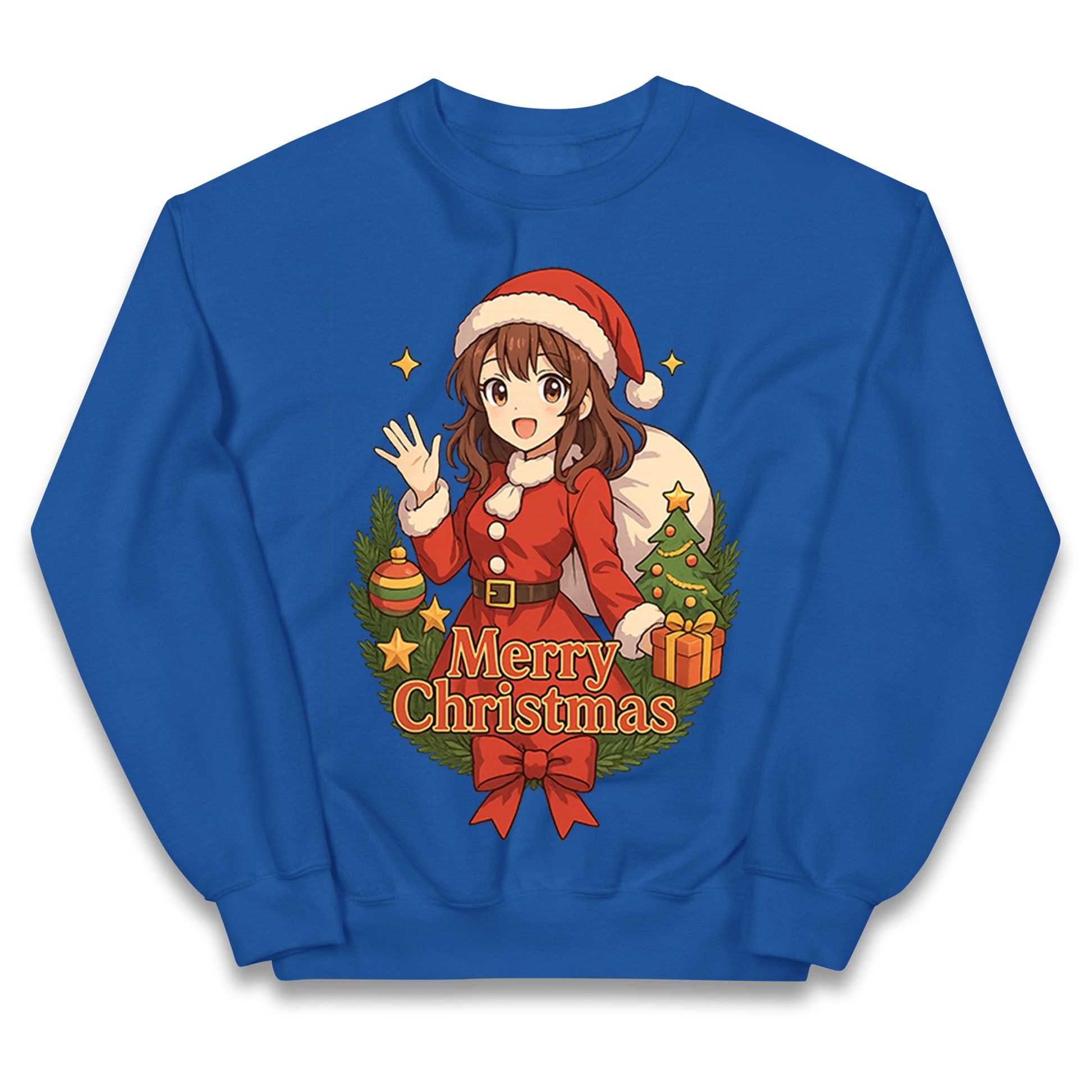 Anime Christmas Kids Jumper