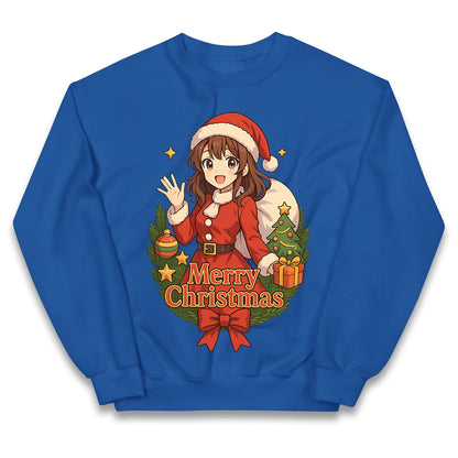 Anime Christmas Kids Jumper