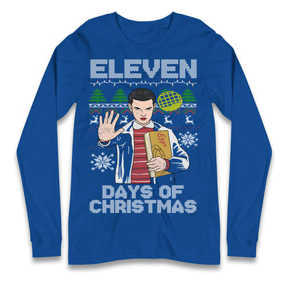 Eleven Christmas Longsleeve T Shirt