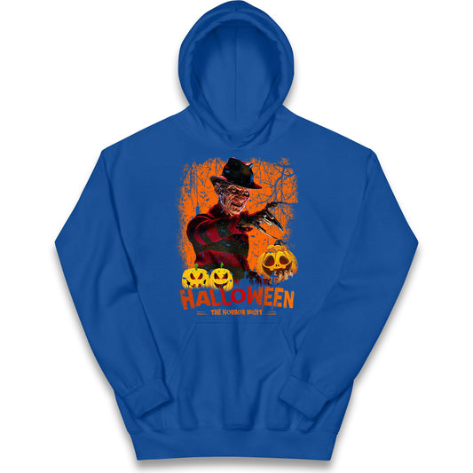Freddy Krueger Halloween Horror Night Kids Hoodie