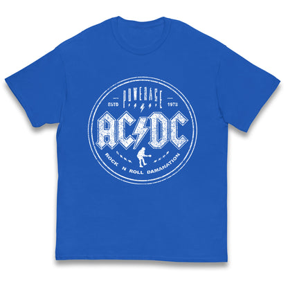 ACDC Rock n Roll Domination Kids T Shirt