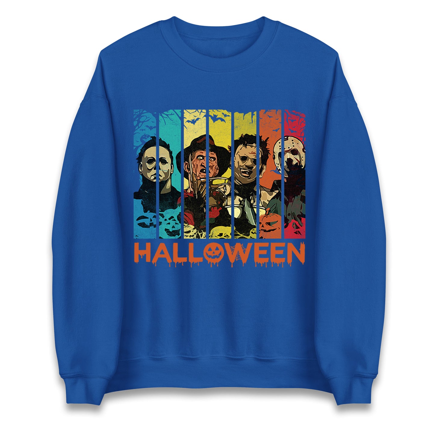 Vintage Villains Halloween Unisex Sweatshirt