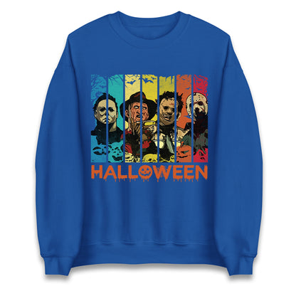 Vintage Villains Halloween Unisex Sweatshirt