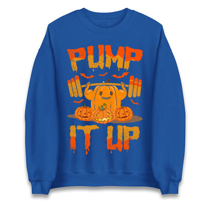 Halloween Fitness Pumpkin Sweatshirt
