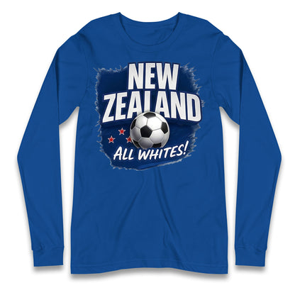 New Zealand Retro World Cup Longsleeve T Shirt