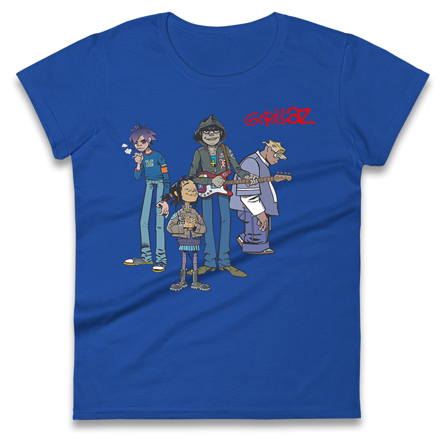 Gorillaz Ladies T Shirt