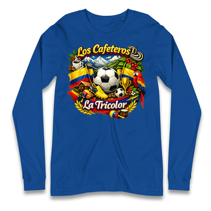 Colombia Football Longsleeve T Shirt