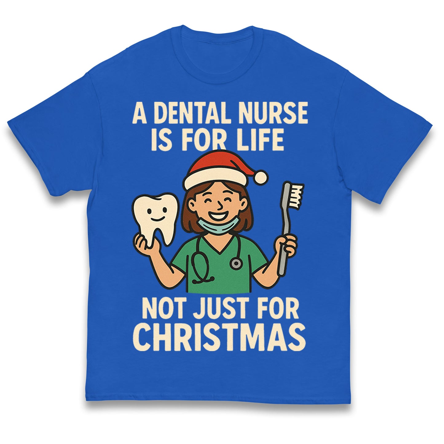 Dental Nurse Christmas Kids T Shirt