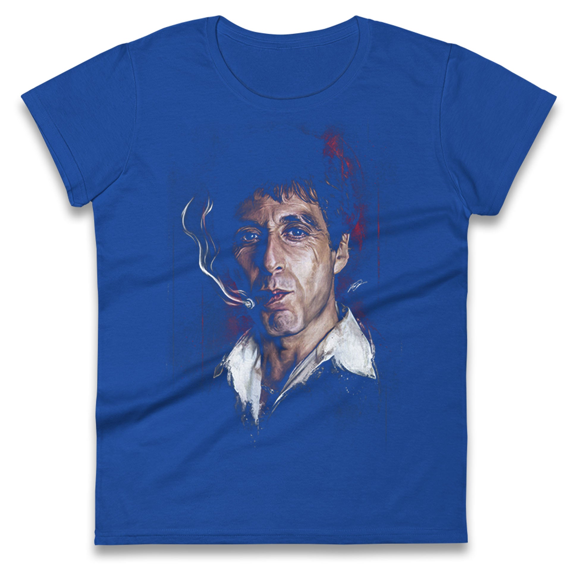 Tony Montana Ladies T Shirt 