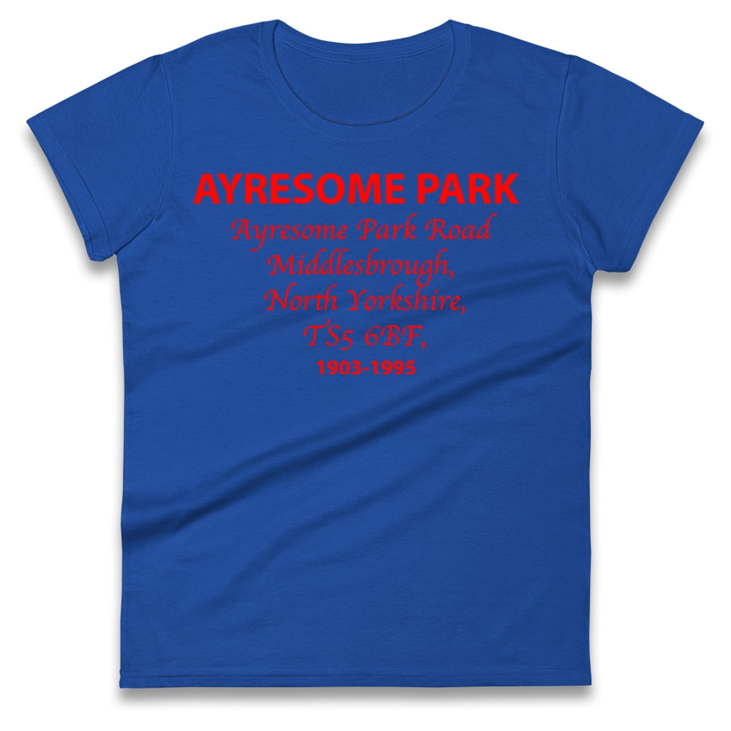 Middlesbrough Ayresome Park Ladies T Shirt