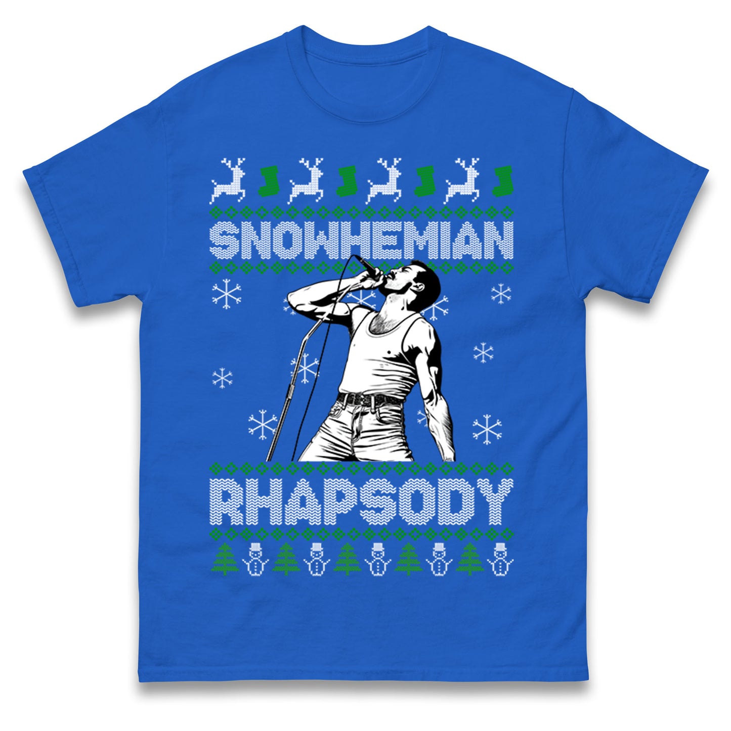 Freddie Mercury Christmas T Shirt