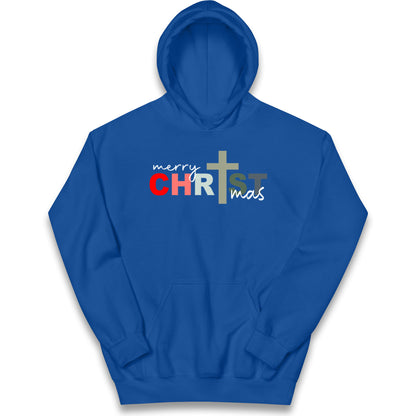 Christ Christmas Kids Hoodie