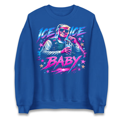Donald Trump Ice Ice Baby Jumper