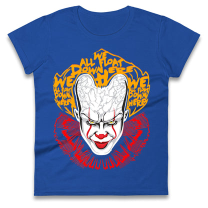 Pennywise Scary Clown Halloween t shirt
