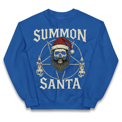 Goth Christmas Kids Jumper