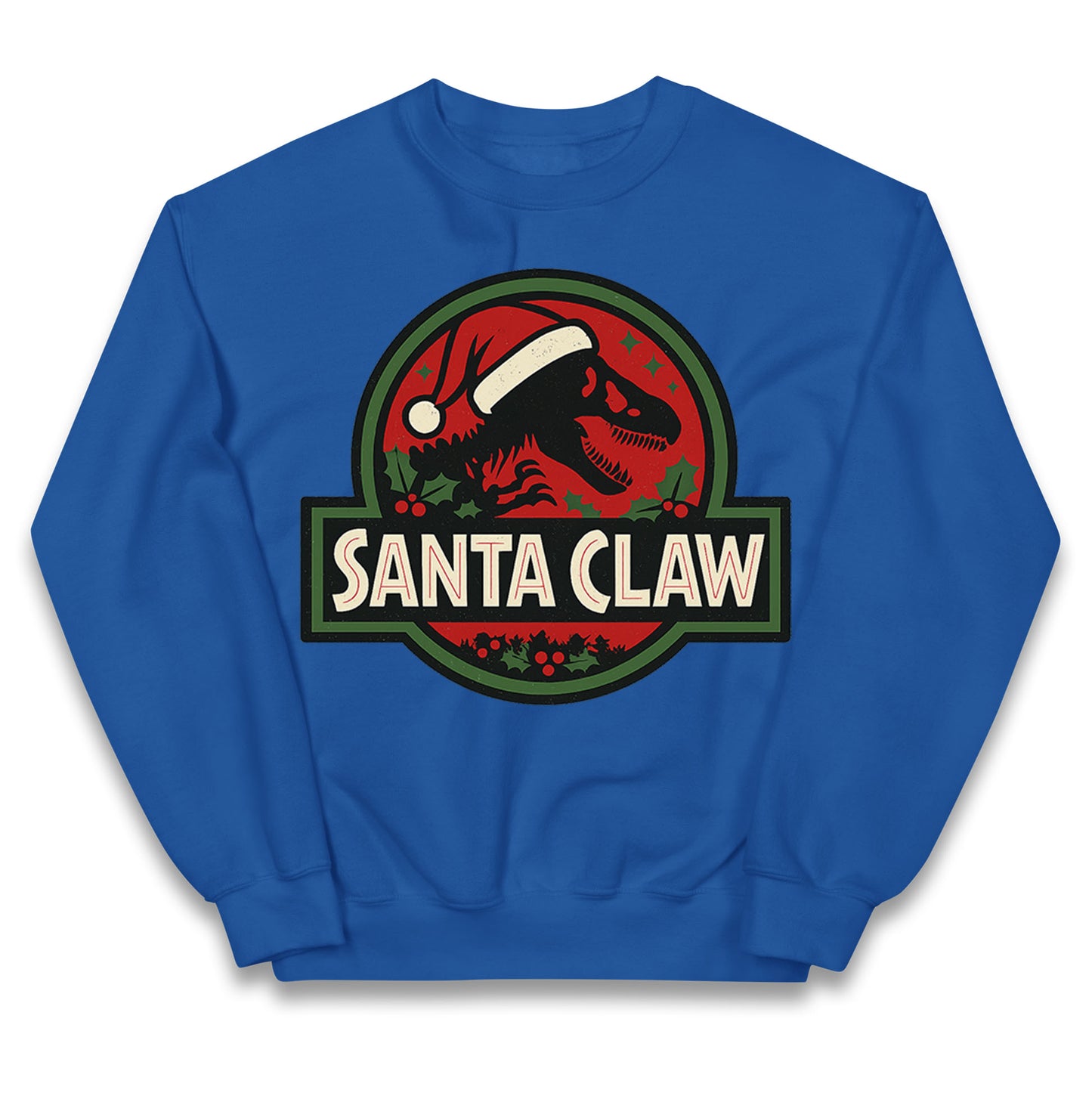 Jurassic Park Christmas Kids Jumper