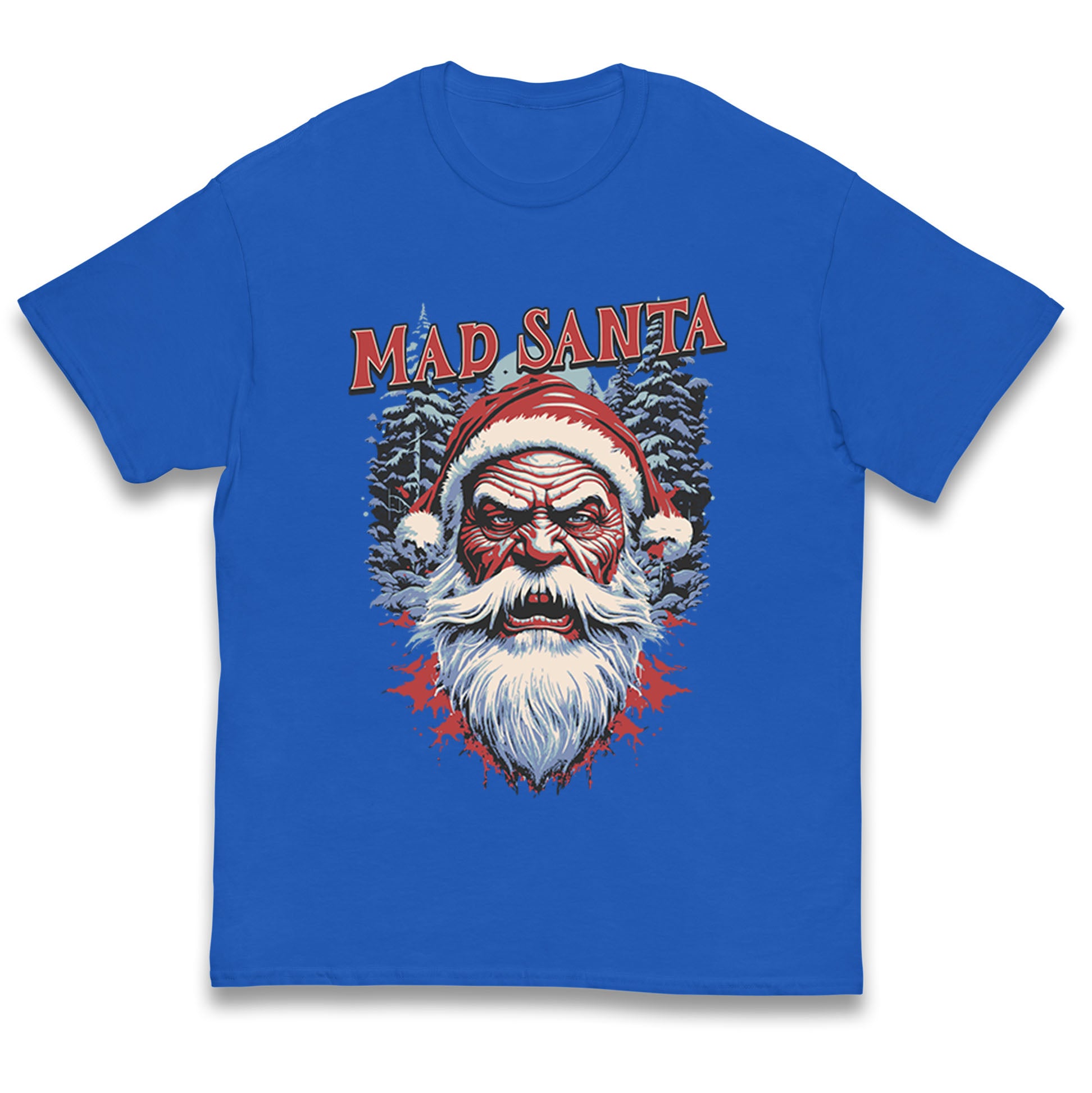 Mad Santa Kids T Shirt