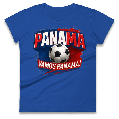 Panama Retro World Cup Ladies T Shirt