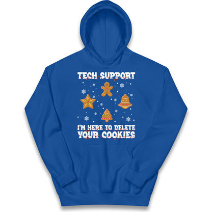 Delete Cookies Kids Hoodie
