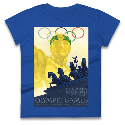 1936 Olympic Ladies T Shirt