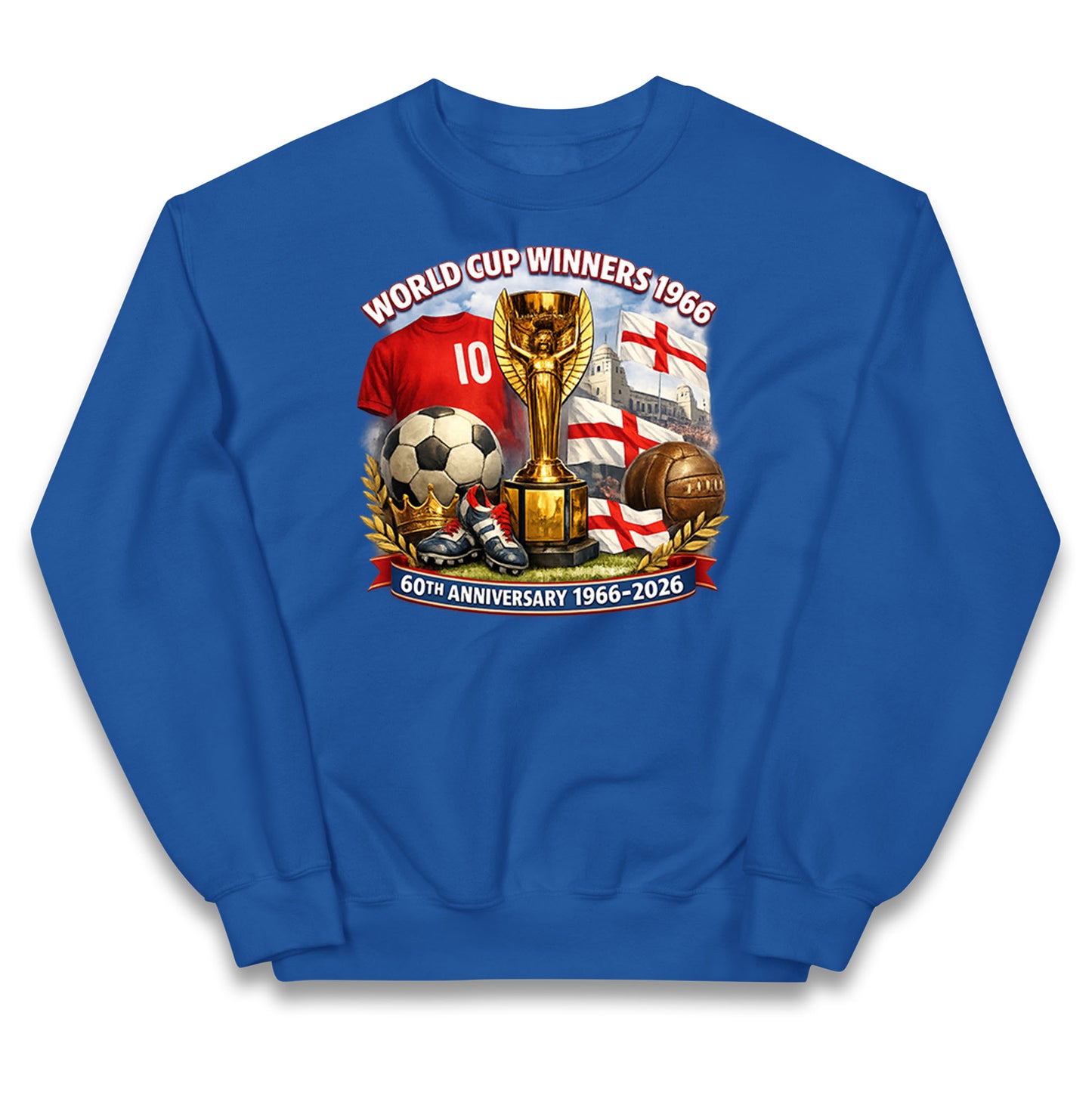 England World Cup 60th Anniversary Kids Jumper