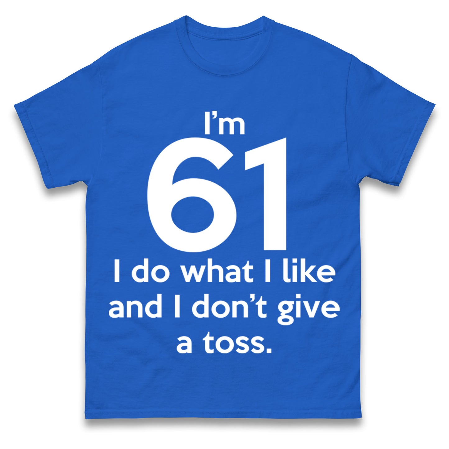 61th Birthday T Shirt 