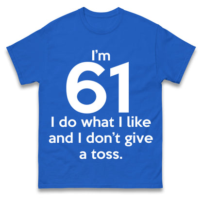 61th Birthday T Shirt 