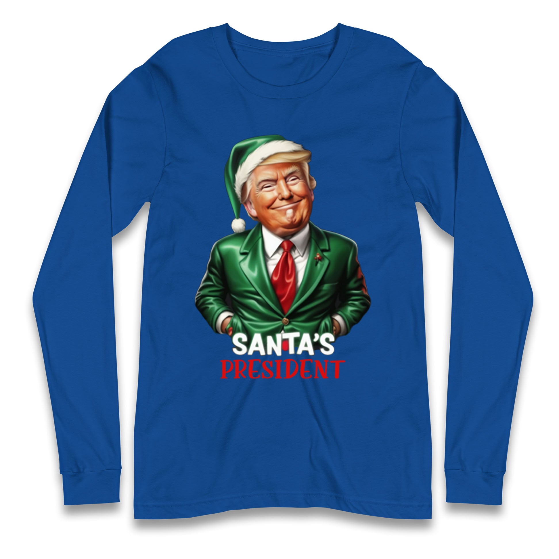 Donald Trump Christmas Longsleeve T Shirt