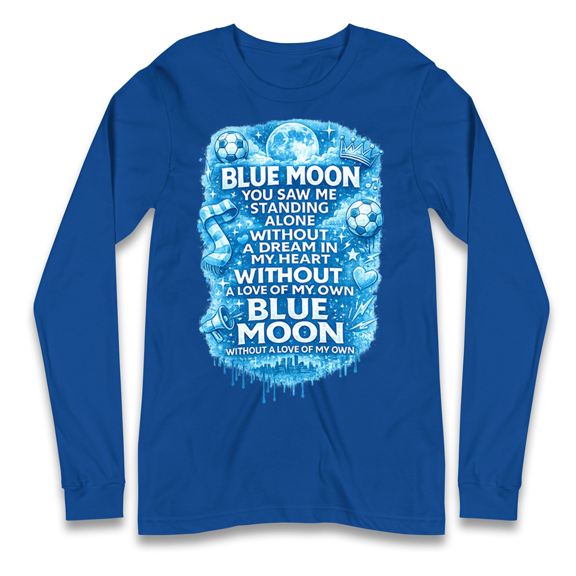 Manchester City Blue Moon Longsleeve T Shirt