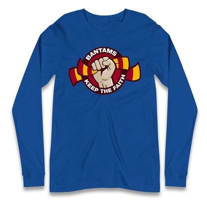 Bradford City Football Longsleeve T Shirt