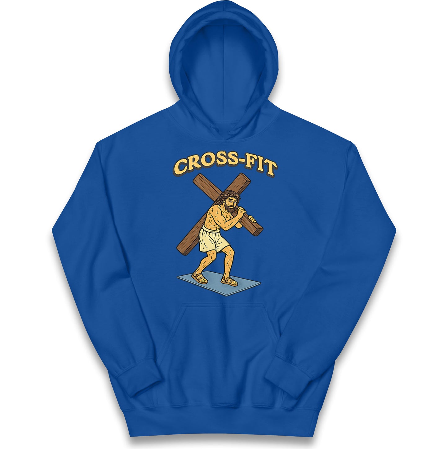 Jesus Cross Fit Kids Hoodie