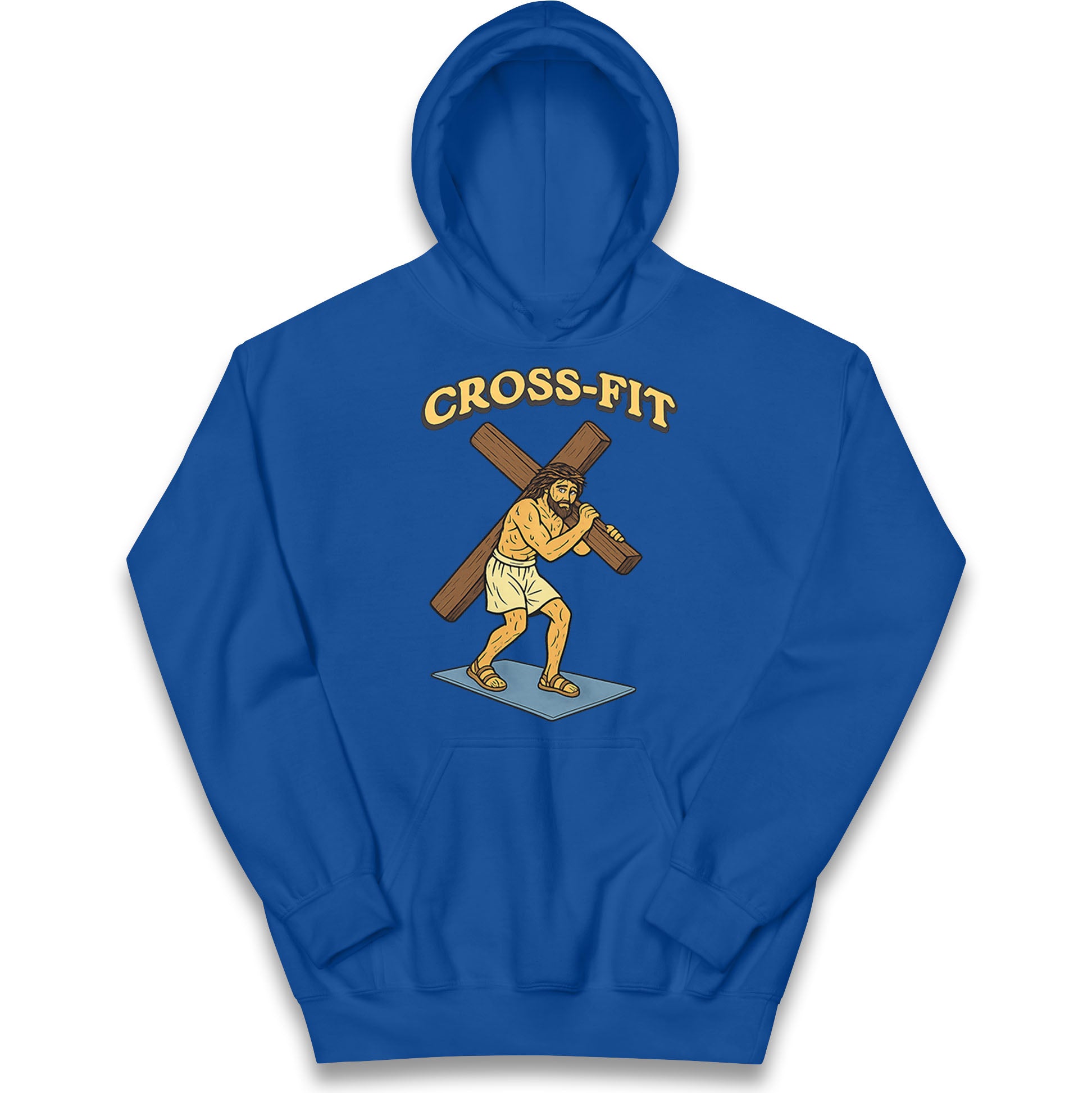 Jesus Cross Fit Kids Hoodie