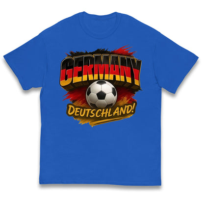 Germany Retro World Cup Kids T Shirt