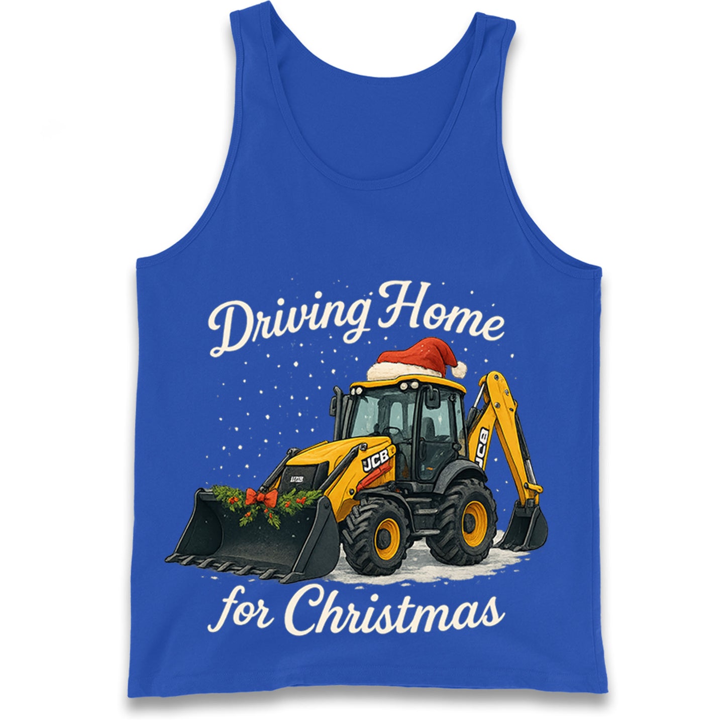 JCB Christmas Tank Top