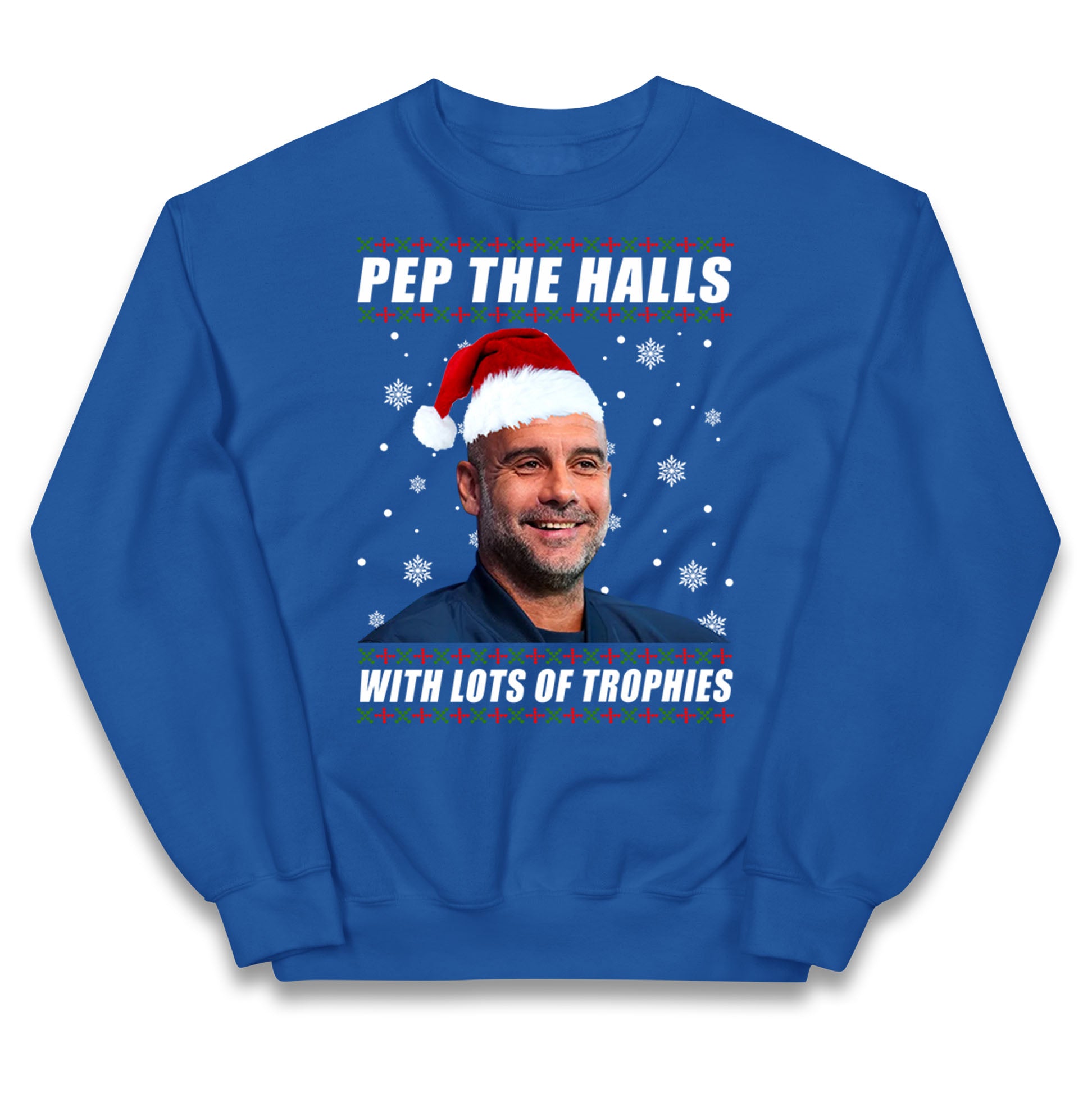 Pep Guardiola Christmas Kids Jumper