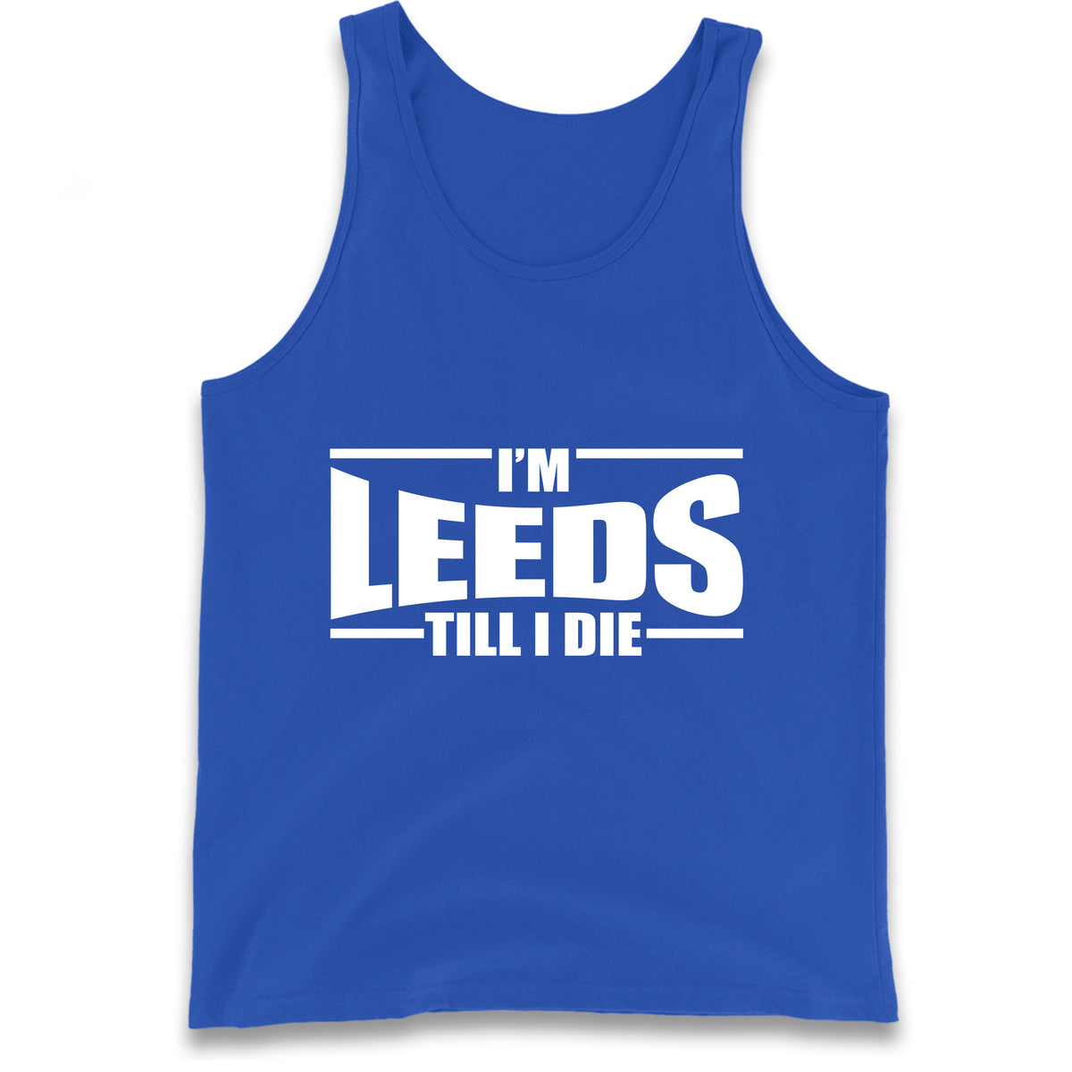 Leeds Till I Die Football Tank Top