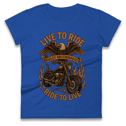 Harley Brotherhood Ladies T Shirt