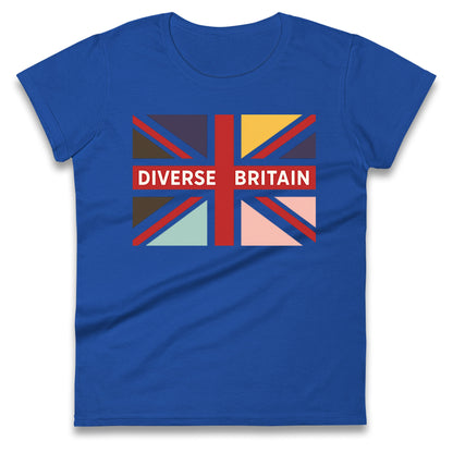 Diverse Britain Ladies T Shirt