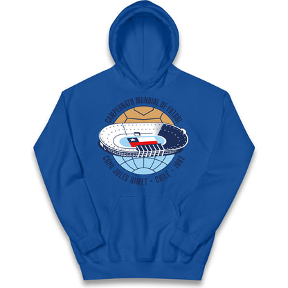 Chile 1962 Retro World Cup Kids Hoodie