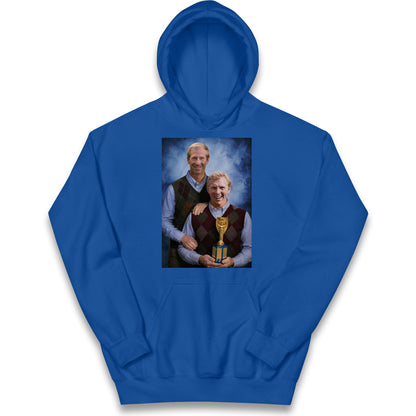 Bobby Moore Bobby Charlton Step Brothers Style England 1966 Kids Hoodie
