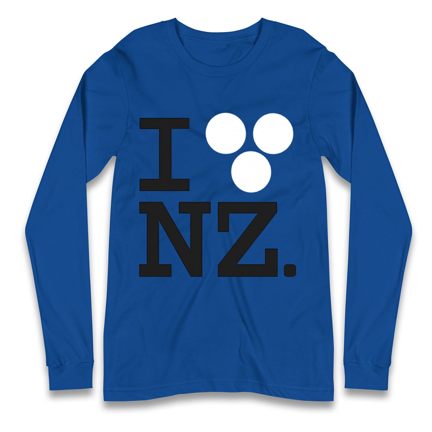 I Love NZ Orlando Bloom Huffer Longsleeve T Shirt