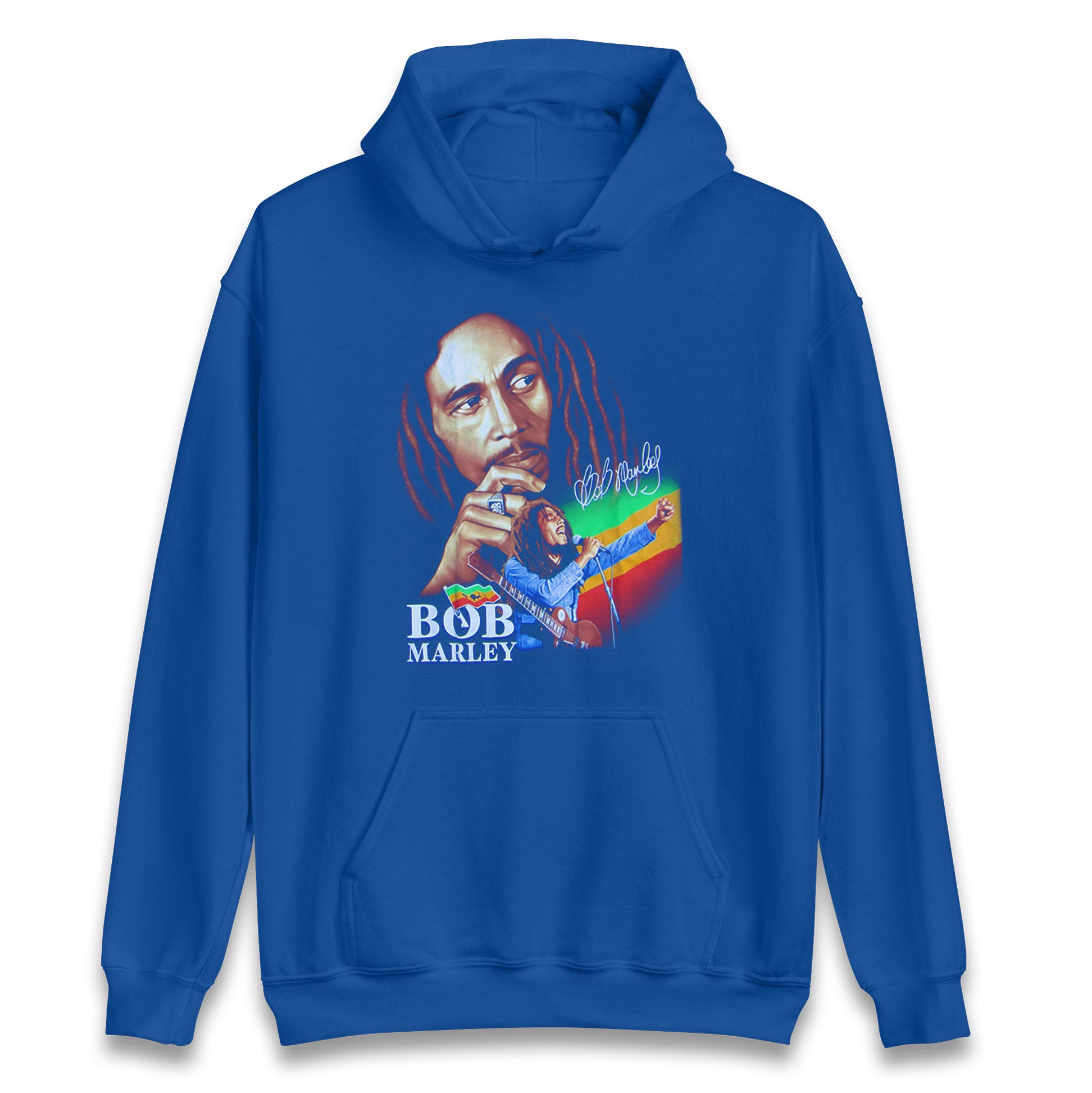Bob Marley Iron Like A Lion Hoodie 