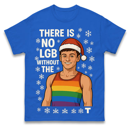 There is No LGB without The T Tom Daley Christmas T Shirt