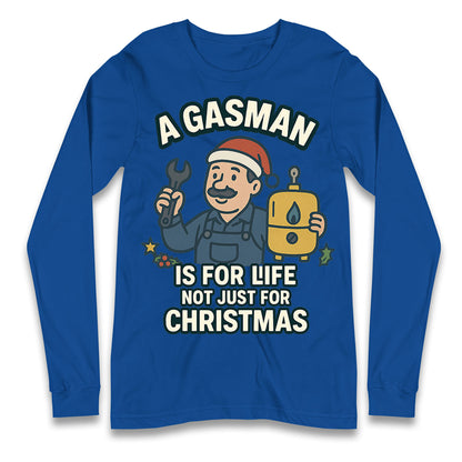 Gasman Christmas Longsleeve T Shirt