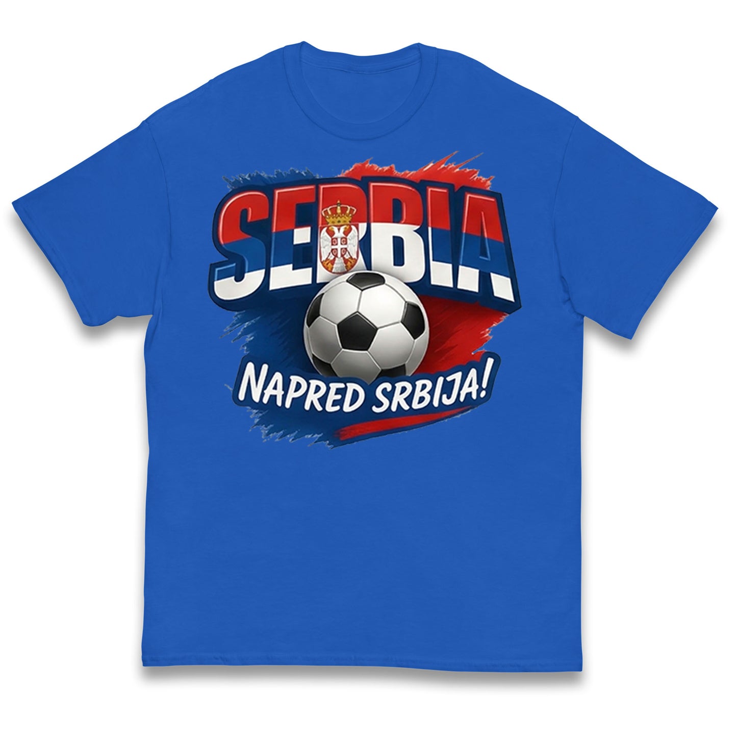 Serbia Retro World Cup Kids T Shirt