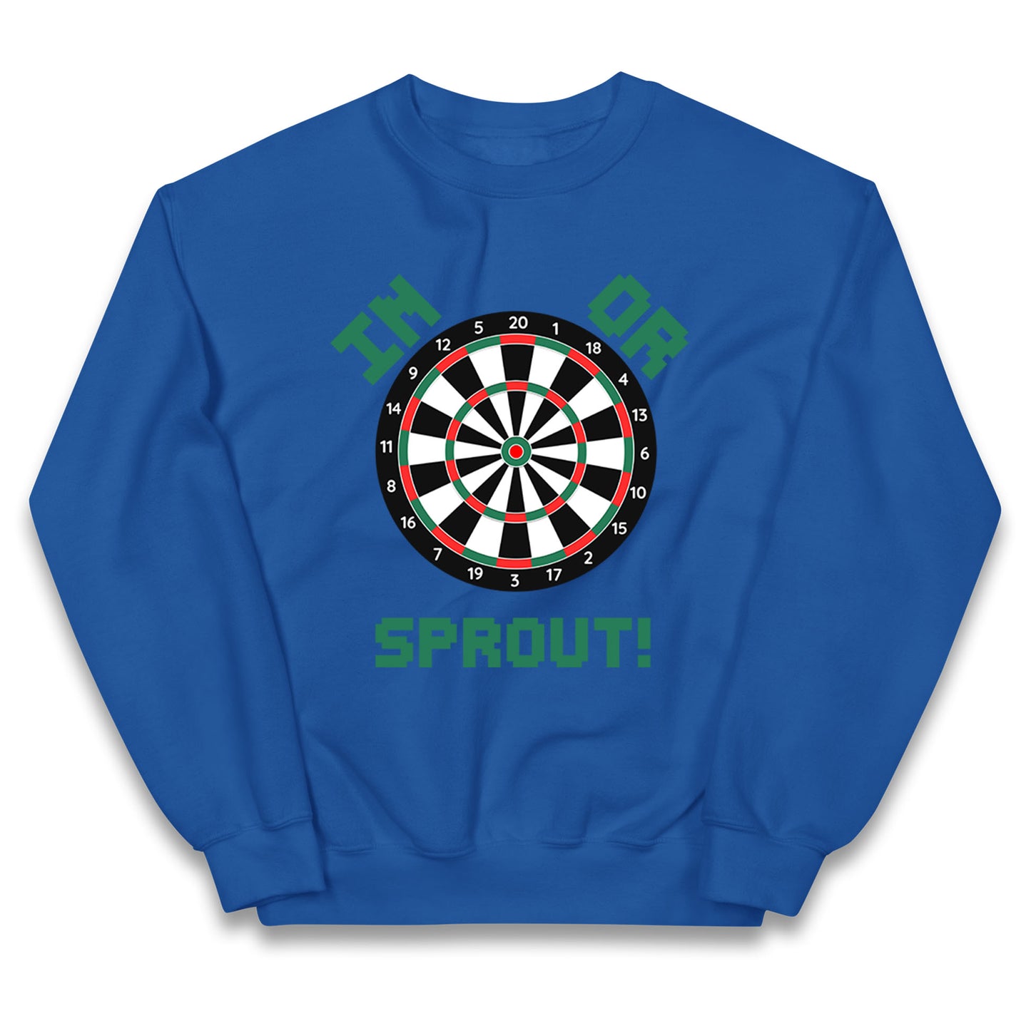 dartboard christmas jumper