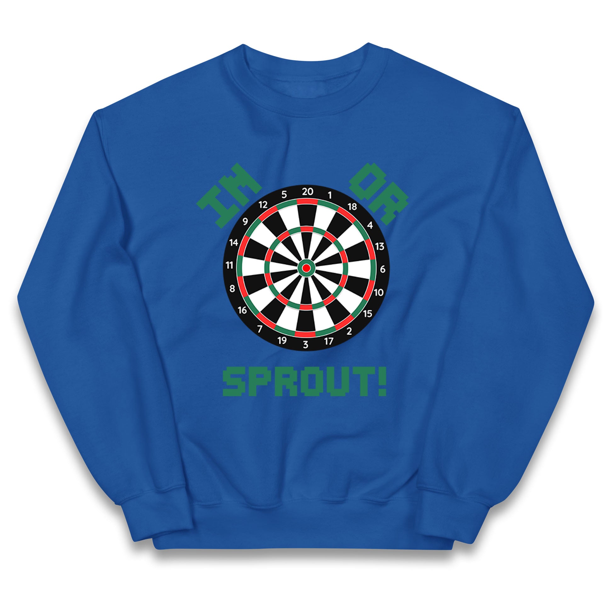 dartboard christmas jumper