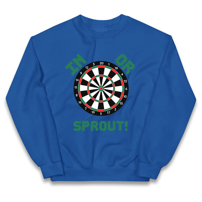 dartboard christmas jumper